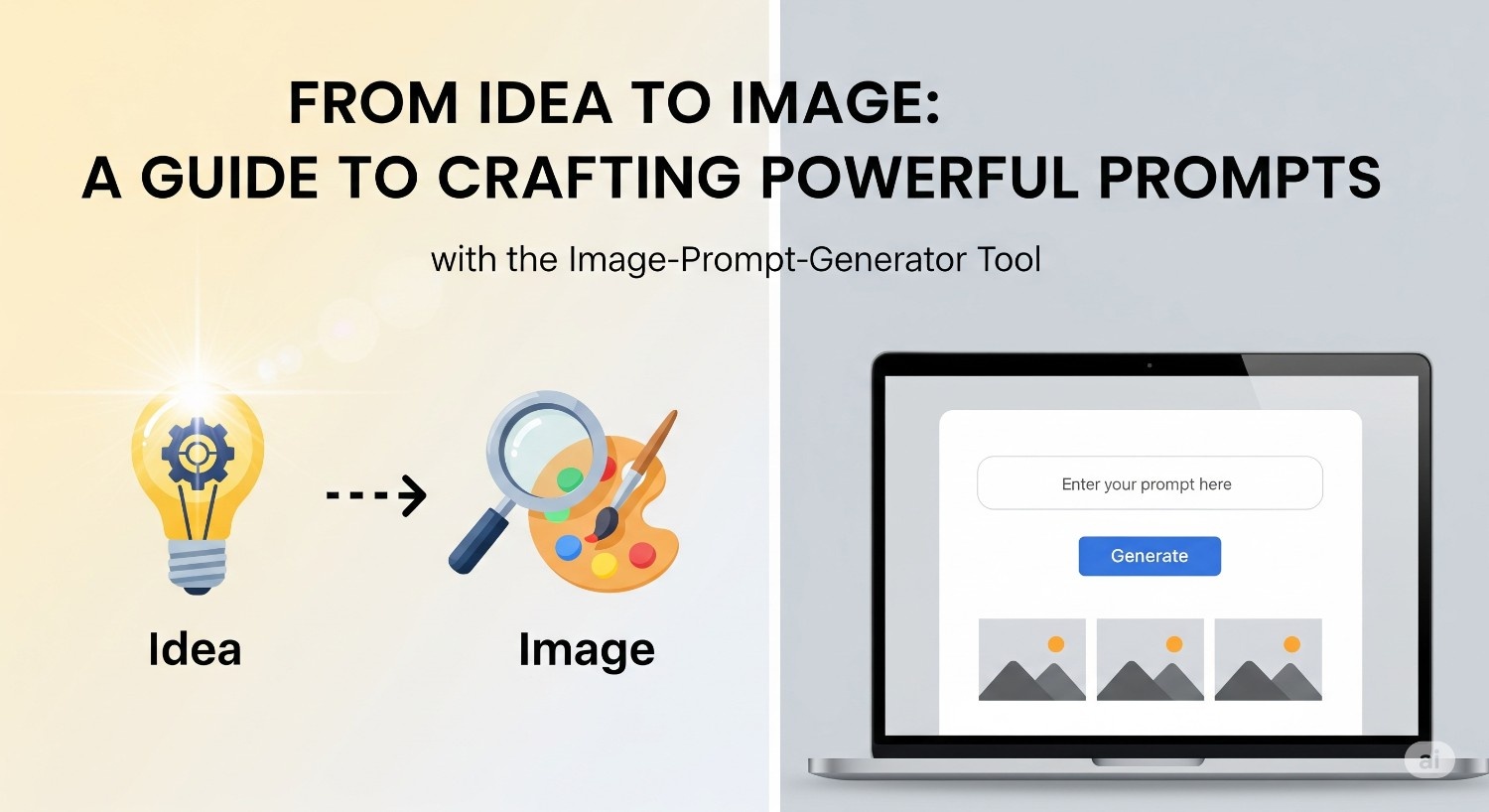 From Idea to Image: A Guide to Crafting Powerful Prompts with the Image‑Prompt‑Generator Tool