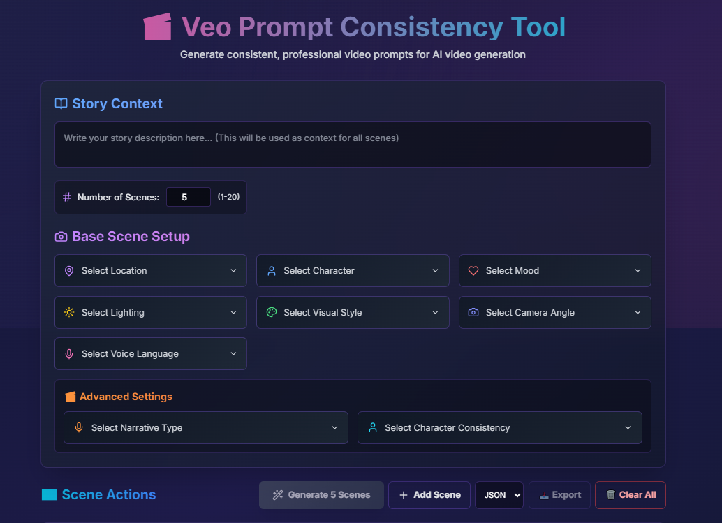 Mastering Visual Continuity: A Guide to the VEO 3 Prompt Consistency Generator Tool